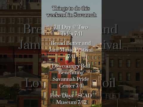 July Weekend in Savannah ☀️ | Summer on the Georgia Coast