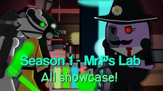 Piggy - Mr.P’s lab Season 1 | All showcase | Sticknodes animation