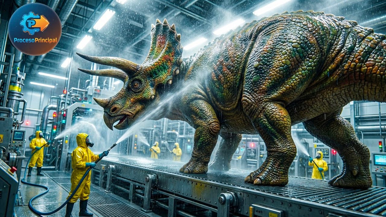 Dentro de la fábrica de cuero de triceratops - Millones de dólares