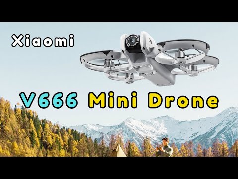 Міні квадрокоптер V666 дрон з  камерою mini drone, до 300 м. до 12 хв., видео 1