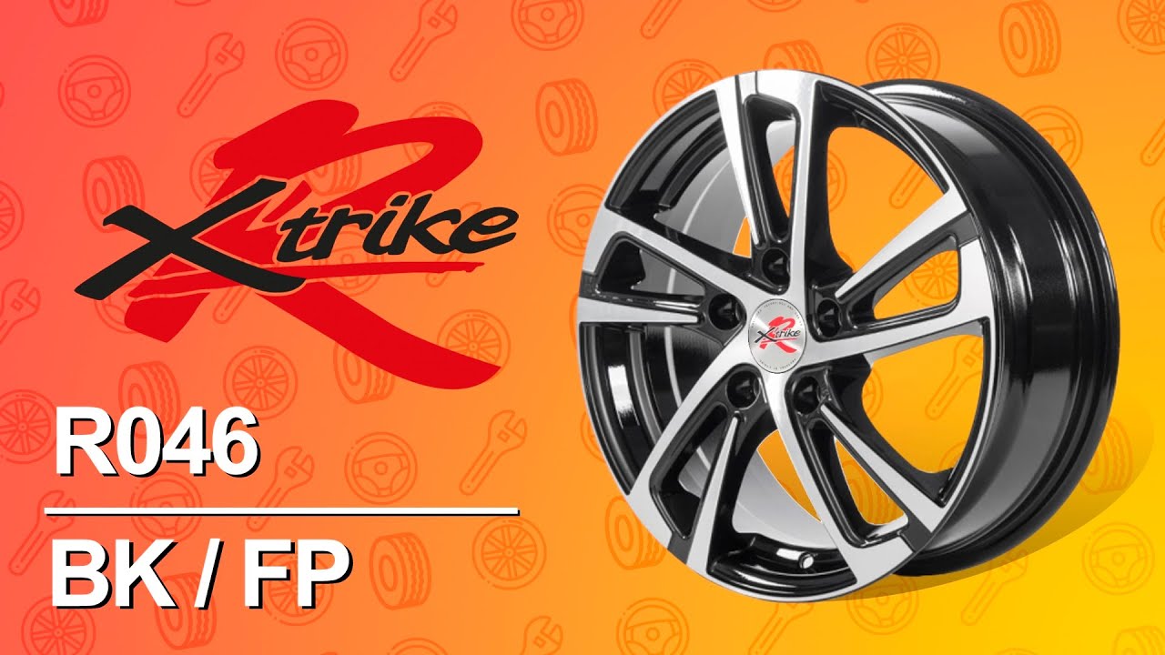 Колесные диски для автомобилей, марка диска X'trike RST R046 BK/FP ...