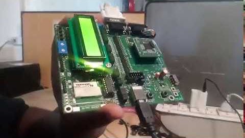 ARM 7- LPC 2148 Switch Demo