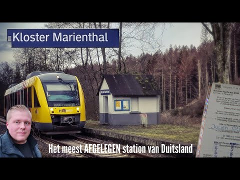 KLOSTER MARIENTHAL is het meest AFGELEGEN station van DUITSLAND | #totjenekindedrek