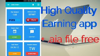 High quality earning app + .aia file screenshot 2