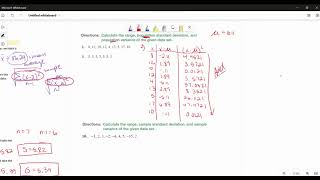 MAT 152 - Standard Deviation