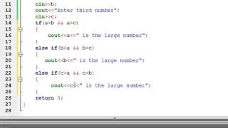C++ Tutorial   9   using if else if statement