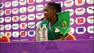 We are hungry for the #TotalEnergiesWAFCON2024 quarterfinal against Nigeria | Barbra Banda