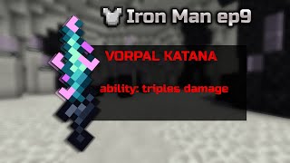 THIS SWORD IS IRONIC | #9 (Hypixel Skyblock Iron Man)