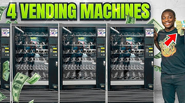 How Much Does 4 Vending Machines Make