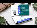How to Design a Professional Business Card in Canva | Double-Sided Visiting Card Tutorial