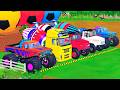 FS22 - Wheels on the bus, Grave Digger, Police Car, Carro da Polícia, Jeep Wrangler, Monster Truck