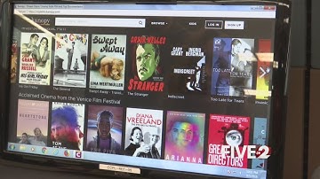 Public library offering Netflix-style movie streaming service
