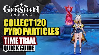 Collect 120 Particles Time Trial Challenge Quick Guide | South Atocpan Island | Genshin Impact 5.5
