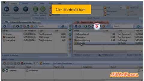 Managing files in FTP Voyager