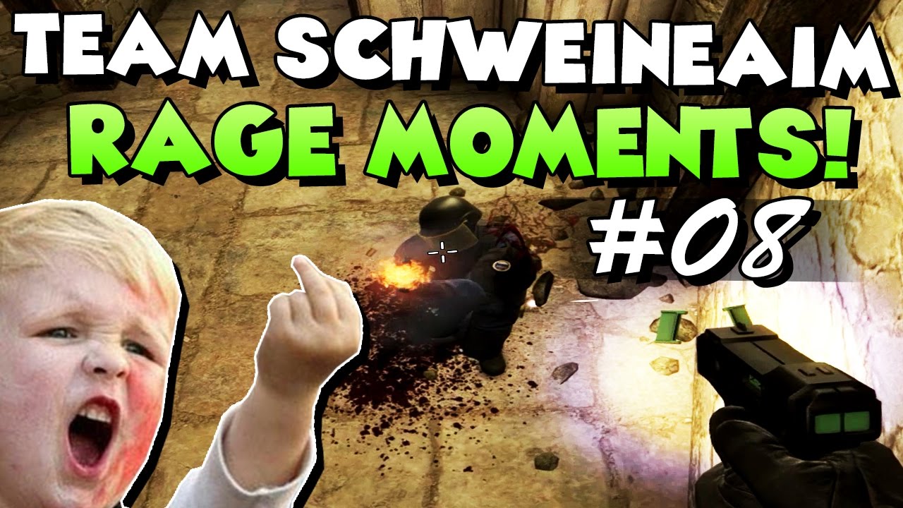 CS:GO - Team Schweineaim Rage Moments #08 - YouTube