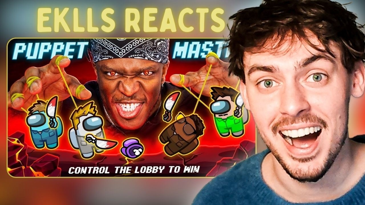 SIDEMEN AMONG US PUPPET MASTER ROLE: TAKE CONTROL OF OTHER PLAYERS (Reaction)