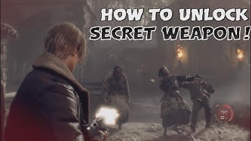 How to find the SECRET WEAPON (TMP)| Resident Evil 4 Remake Chainsaw Demo #residentevil4remake #re4