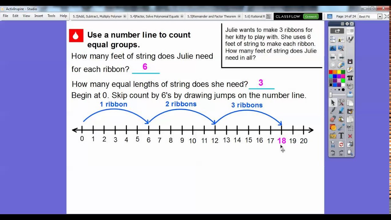 Skip Count On A Number Line Lesson 3 3 YouTube Skip Count On A Number Line Lesson 3 3 YouTube