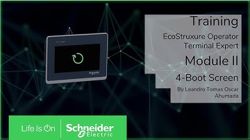 Training EcoStruxure Operator Terminal Expert - M2.4 Change Boot screen