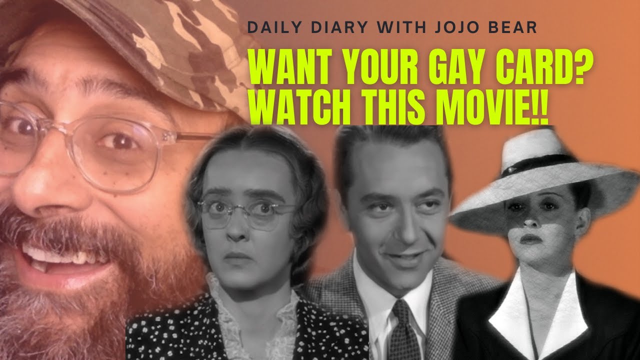 The Daily Diary with JoJo Bear: Want your Gay Card? Watch this movie!