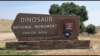 A drive through Dinosaur National Monument