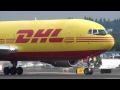 DHL (ABX Air) N775AX 767-200 Takeoff Portland Airport (PDX)