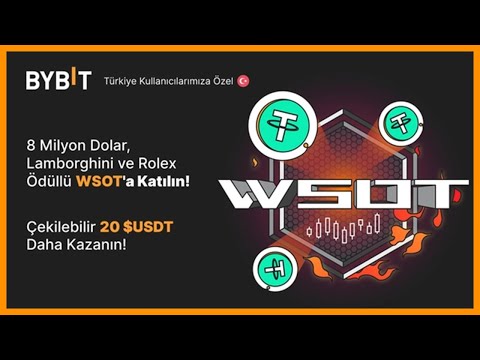 Bybit Çekilebilir 20 USDT Airdrop | Bybit Çekilebilir 20 USDT Kazan! | İnternetten Para Kazan!