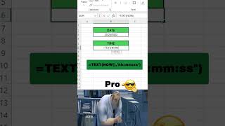 Record Current Date & Time in Excel (No Macro!) 🤯 ✅ #Excel:ExcelTips