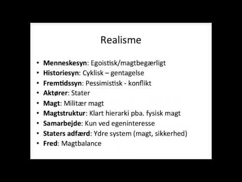 Idealisme og realisme på 2 minutter