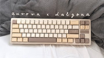 ⌨️ Osume Dalgona x Ikki68 Aurora in Coffee ☕️