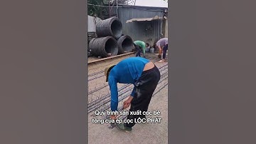 Quy trình sản xuất cọc bê tông lộc phát #epcoc #epcocbetongtphcm #batdongsan #nhadep #xaydung #epcoc