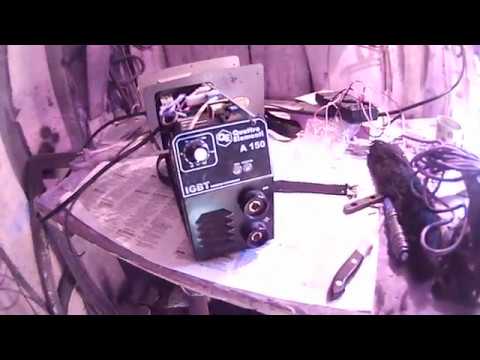 и снова сгорел дом, ремонт сварочного аппарата! Quattro Elementi A 150 и грязь на дороге,