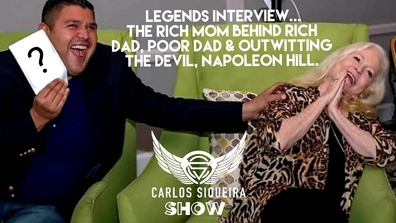 Carlos Siqueira Show - The one behind: Outwitting The Devil & Rich Dad, Poor Dad