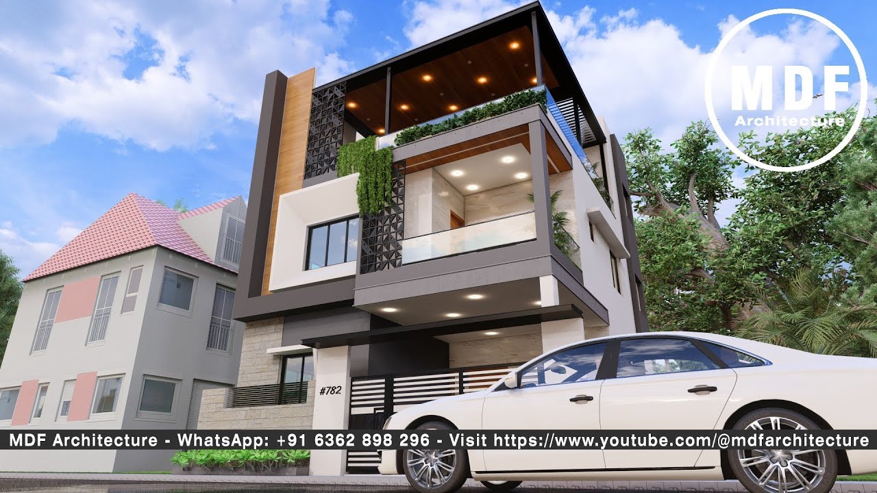 033 Modern Elevation Design | MDF Creations | MDF Architecture - YouTube