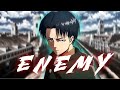 ENEMY - LEVI ACKERMAN [AMV] | Attack On Titans | Anime Edit | RETRO