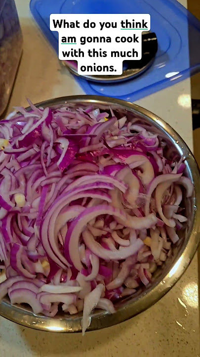 Drop on the comment section #cookwithsylvia #sylvia'sempire #onions