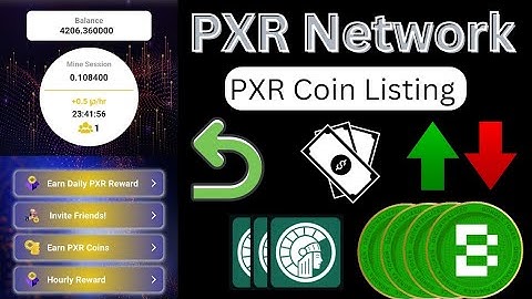 PXR Network Mining ⛏️ App New Update Today PXR Coin 🪙 100$ Withdrawal Update