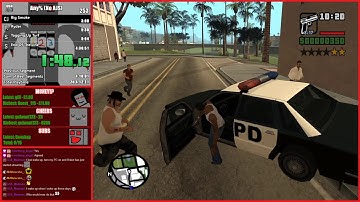 GTA SA Any% (No AJS) - Let