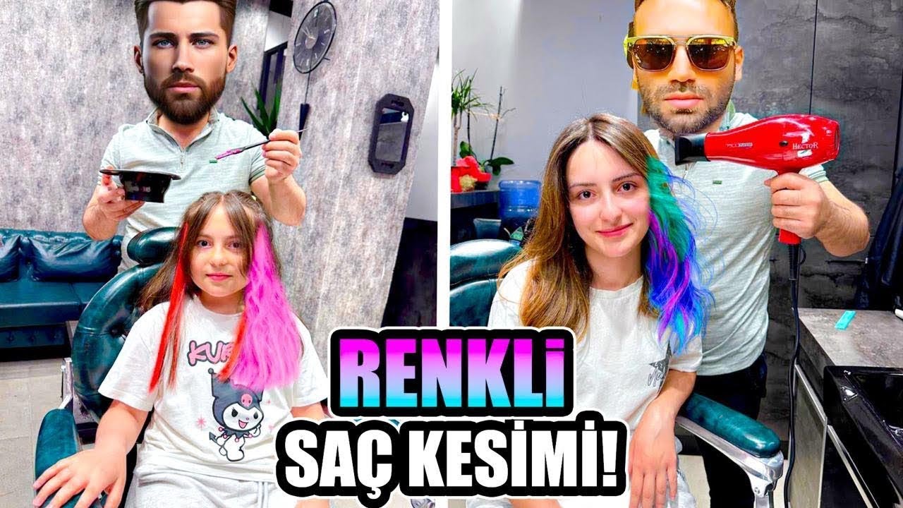 24 SAAT KUAFÖR BAKIM VLOG / SAÇIMIZI KESTİRDİK / EYVAH NASIL OLDU / HİRANUR & ZEYNEP 