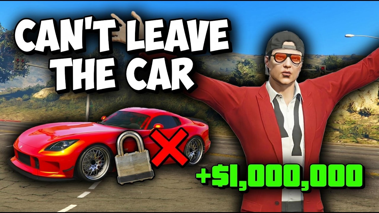 Can I Make $1,000,000 Without Ever Leaving My Car in GTA Online?
