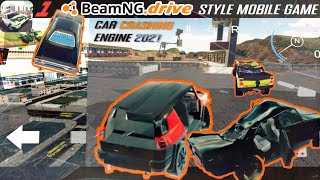 Best Crash Simulator Games 1 Car Crashing Engine 2021 Like BeamNG Drive New Android Gameplay Mobile screenshot 5