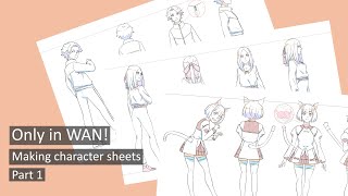 Moetron News  Anime character sheet for Iya na Kao sare  Facebook