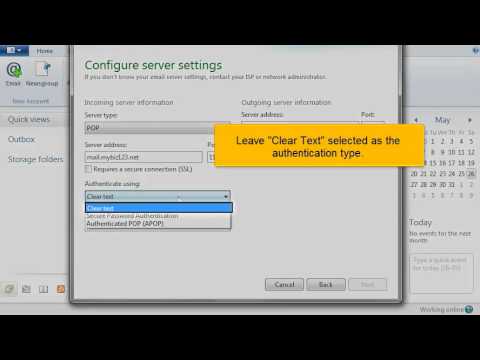 Windows 10 で POP3 電子メール アカウントを構成する方法