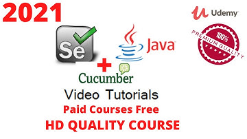 Selenium Cucumber Java BDD Framework 1 2021 - Cucumber Selenium Tutorial-LEC #25