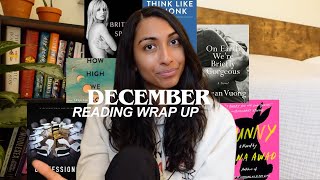 December 2023 Reading Wrap up.. I read 6 books and each was from a different genre