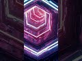 Abstract Sci-fi Pink Tunnel Screensaver 4K #short #shorts #shortvideo #shortsfeed #youtubeshorts