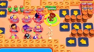 COUPE SUPER MARIO CARL sur brawl stars en mode créatif