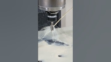 Tapping holes on the Haas 3YT.