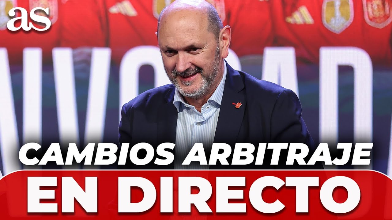 EN DIRECTO: La RFEF anuncia los CAMBIOS en el CTA | La NUEVA etapa del ARBITRAJE ESPAÑOL