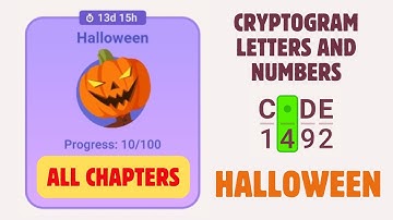 Cryptogram Halloween Event Solution | All Chapters